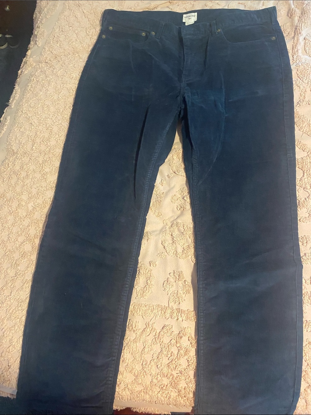 Dockers Men's Dark Navy Corduroy Pants